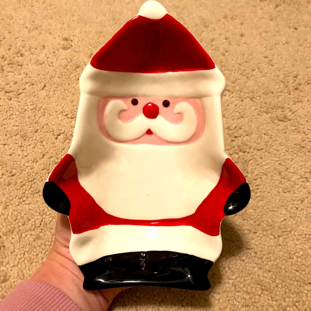 Santa candy dish